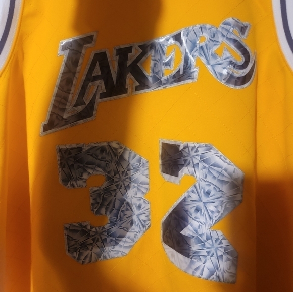 Magic Johnson Mitchell & Ness NBA 75th Anniv. 1984 Los Angeles Lakers Jersey 2XL - Picture 6 of 7